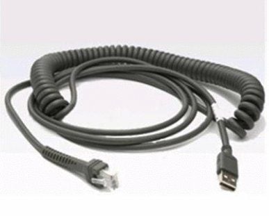 Zebra - Strømforsynt USB-kabel - USB PlusPower (12 V) (hann) - 12 V - 2.13 m - for Symbol DS7708-SR; Zebra DS7708-SR