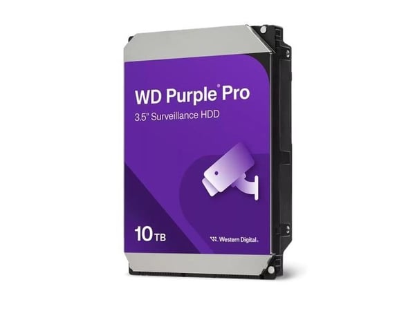 HDD SATA 10TB 6GB/S 512MB PURPLE PRO WD102PURP WDC