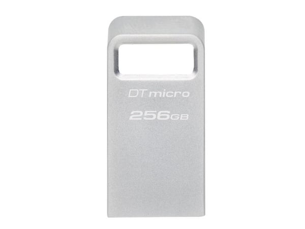 Kingston DataTraveler Micro - USB-flashstasjon - 256 GB - USB 3.2 Gen 1
