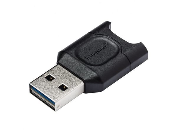 Kingston MobileLite Plus - Kortleser (microSD, microSDHC, microSDHC UHS-I, microSDHC UHS-II, microSDXC, microSDXC UHS-I, microSDXC UHS-II) - USB 3....