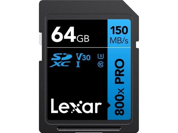 Lexar MEMORY SDXC 64GB UHS-I LSD0800P064G-BNNNG