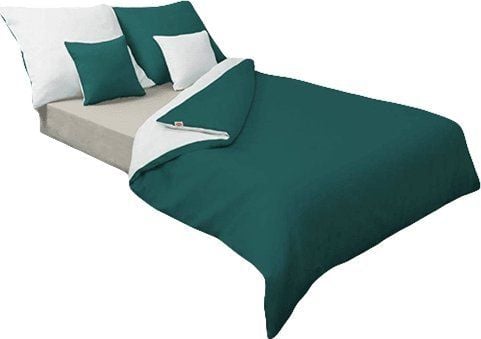 Multitex sengetøy 160 x 200 3 deler sateng double face gold 13