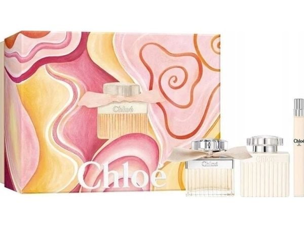 CHLOE SET (SIGNATURE (W) EDP/S 75ML + BODY LOTION 100ML + TRAVEL SPRAY 10ML)