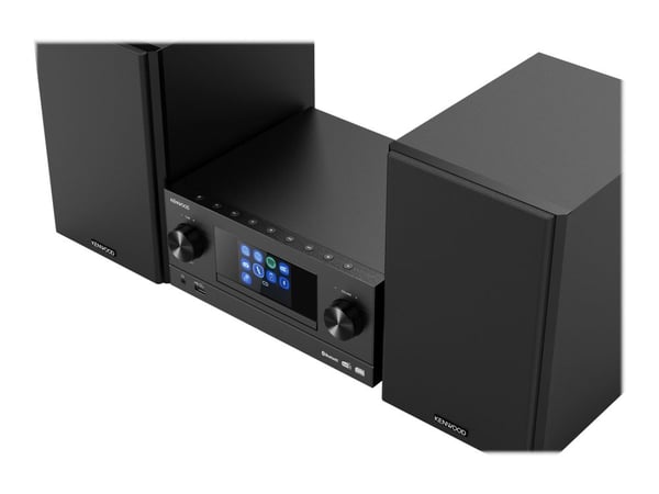 Kenwood M-9000S - Mikrosystem - 2 x 50 watt - svart