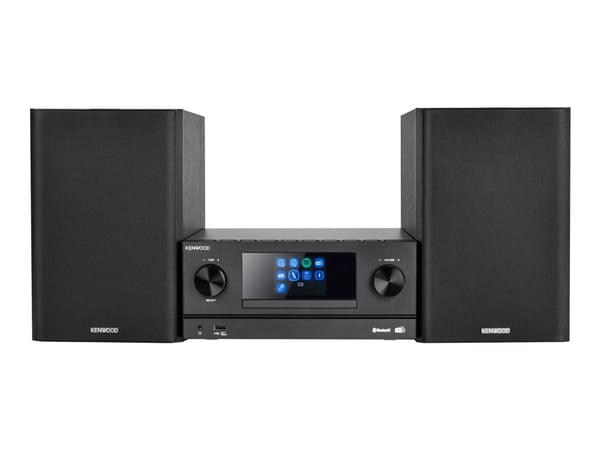 Kenwood M-9000S - Mikrosystem - 2 x 50 watt - svart