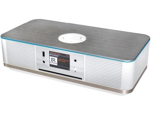 Soundmaster ICD2023WE, Internett, Analog og digital, DAB+, FM, 15 W, 6,98 cm (2.75"), 3,5 mm