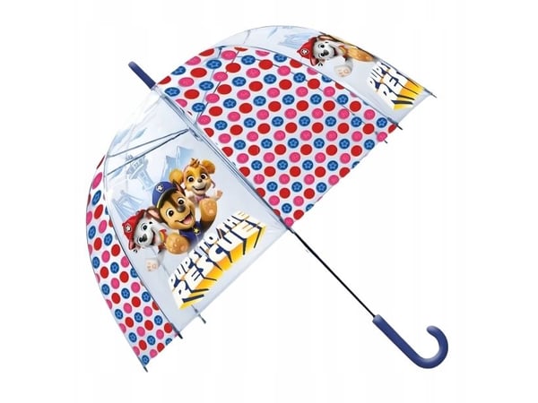 Kids Euroswan paraply, genomskinlig, manuell 46 cm, Paw Patrol PAW PATROL PW20001