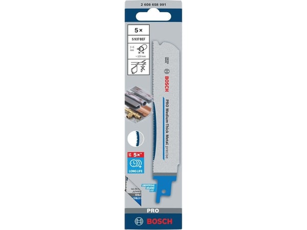 Bosch tarvikkeet 2608658991 Pistosahanterä 5 kpl