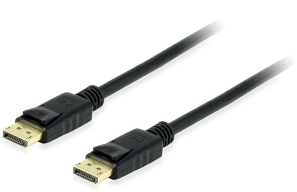 Equip 119256, 10 m, DisplayPort, DisplayPort, Hankjønn, Hankjønn, 7680 x 4320 piksler