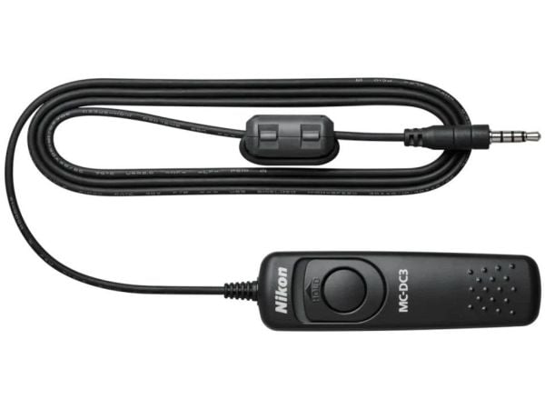 Nikon MC-DC3, Koblet med ledninger (ikke trådløs), Sort