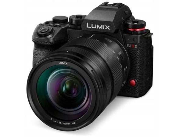 Panasonic Lumix S1RII, 44,3 MP, 16288 x 10848 piksler, CMOS, Full HD, Berøringsskjerm, Svart