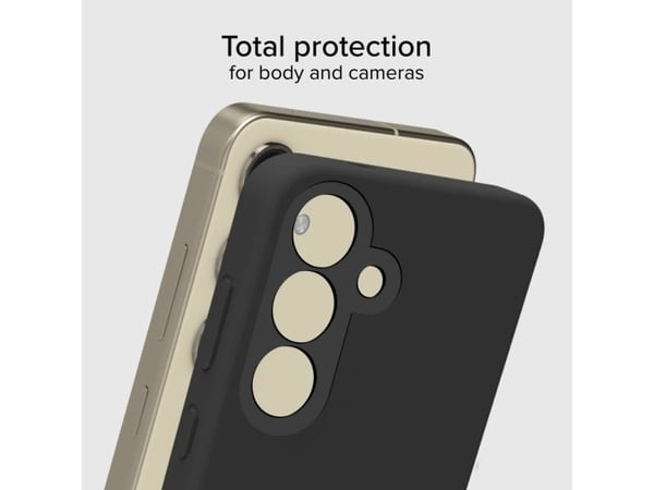 SBS TED3OBKCOVSAA55, Deksel, Samsung, Galaxy A55, 16,8 cm (6,6"), Sort