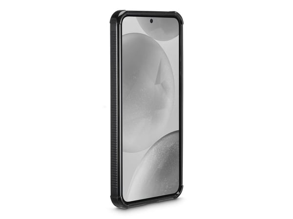 Hama Extreme Protect - Bagsidecover til mobiltelefon - D3O, polykarbonat (PC) - sort - for Samsung Galaxy S25+