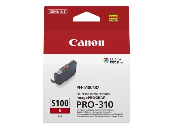 Canon PFI-5100 GY, harmaa, 1 kpl, yksipakkaus