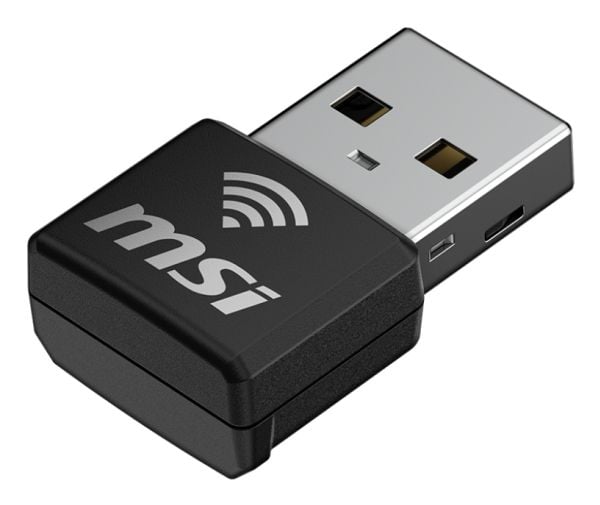 MSI AX1800 Nano - Nettverksadapter - USB 2.0 - Wi-Fi 5, Wi-Fi 6