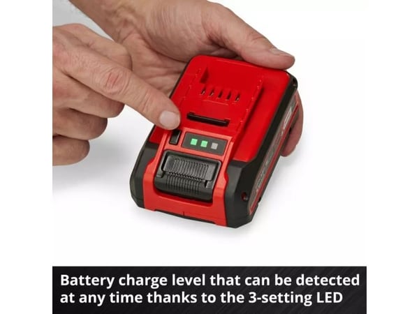 Einhell 4511631, Batteri, Lithium-Ion (Li-Ion), 3 Ah, 18 V, Einhell, Sort, Rød