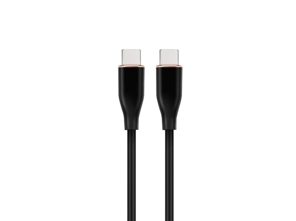 Cablexpert Premium - USB-kabel - USB-C (hann) til USB-C (hann) - USB 2.0 - 3 A - 1.5 m - formstøpt, Power Delivery-støtte, data & lading - svart