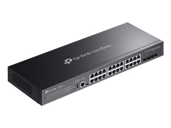 TP-Link Omada SG5428X, Håndtert, L3, Gigabit Ethernet (10/100/1000), Rack-montering