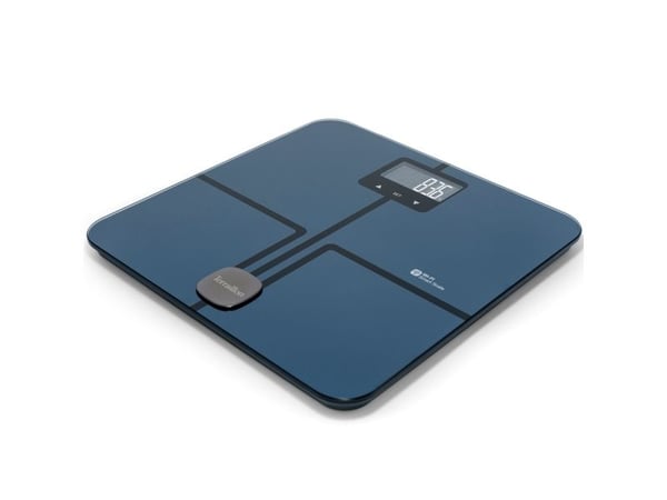 Terraillon Master Coach Ultra, Elektronisk personvekt, 180 kg, 100 g, Sort, Blå, kg, Rektangel