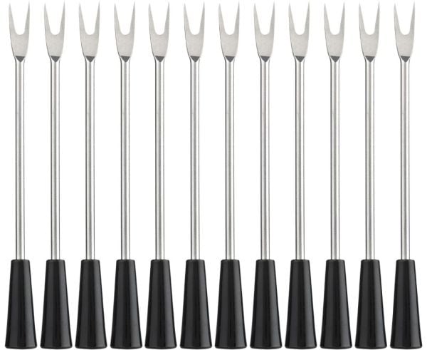 LAGUIOLE Pinchos sticks Laguiole Black SET 12 SdV