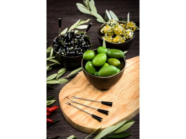 LAGUIOLE Pinchos sticks Laguiole Black SET 12 SdV