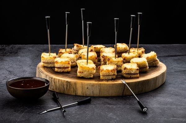 LAGUIOLE Pinchos sticks Laguiole Black SET 12 SdV