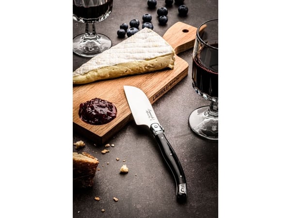 LAGUIOLE Cheese knife Santoku Laguiole with serving board SET 2 SdV