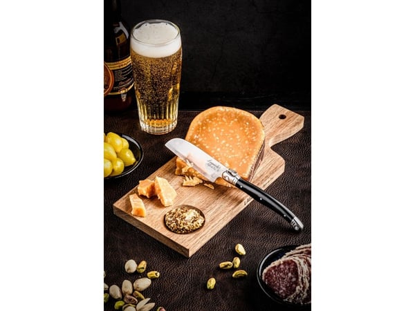 LAGUIOLE Cheese knife Santoku Laguiole with serving board SET 2 SdV