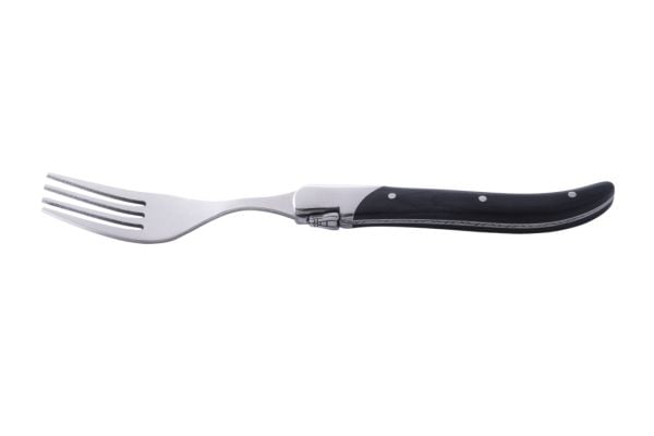 LAGUIOLE Forks Laguiole Black Ebony SET 6 SdV
