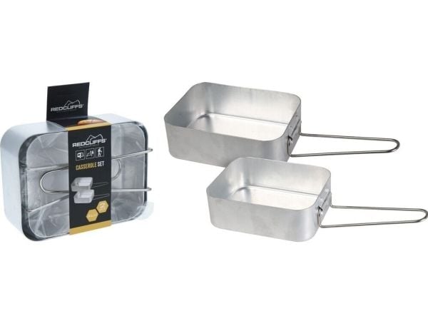 Redcliffs MENAZKA turistskål 2 stk. aluminium