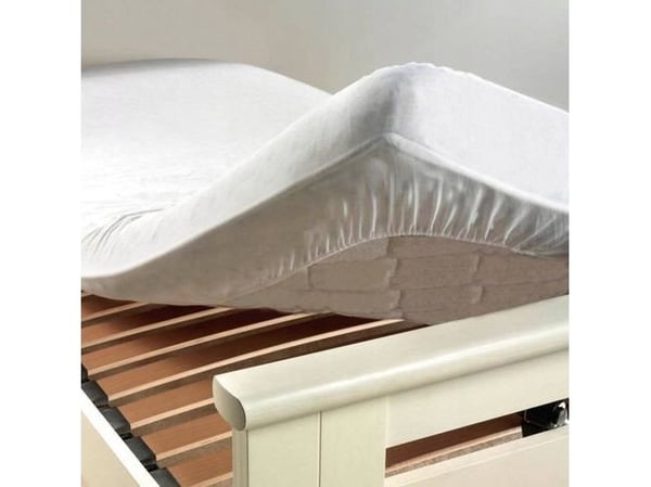 Domoletti Fitted Sheet Sateen 140X200x25 cm White