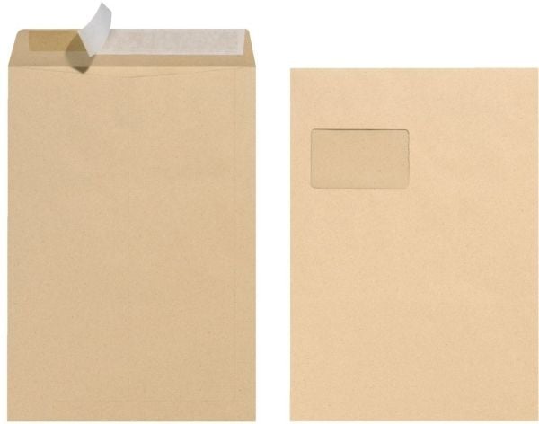 Herlitz 10900769, C4 (229 x 324 mm), Brun, C4 (229 x 324 mm), Papir, 90 g/m², Blue Angel