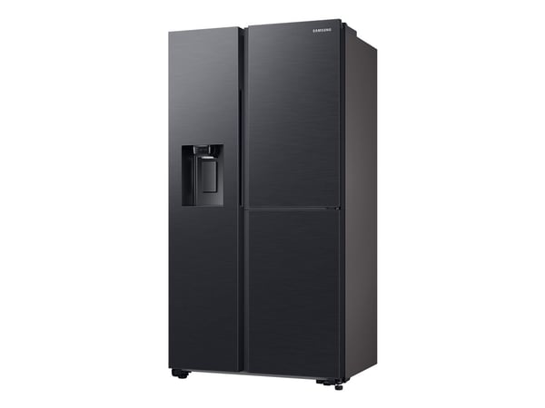 Samsung RH64DG53R3B1, Frittstående, Amerikansk dør, Svart, Rustfritt stål, Herdet glass, 628 l, ST-T