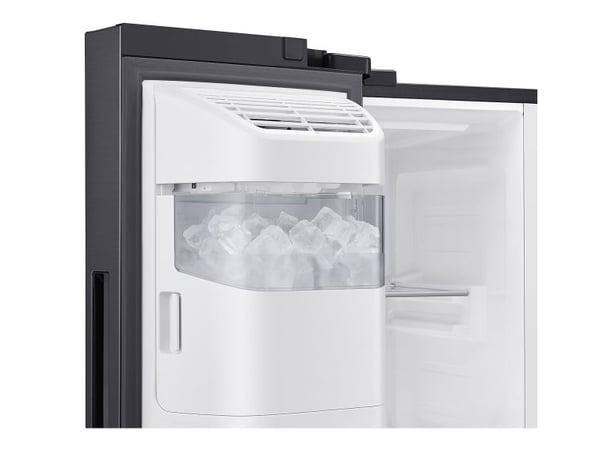 Samsung RH64DG53R3B1, Frittstående, Amerikansk dør, Svart, Rustfritt stål, Herdet glass, 628 l, ST-T