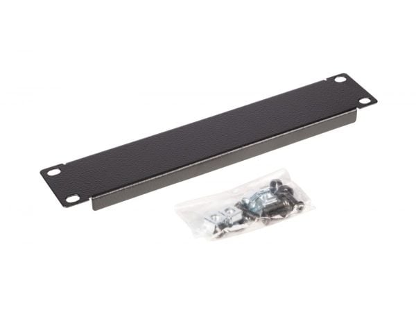 Equip Blankpanel 10" 1U musta (EKPP-10-B)