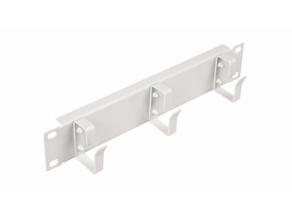 Equip EZMR-10-G, Kabelring, Hvit, Metall, 1U, 25,4 cm (10"), 254 mm