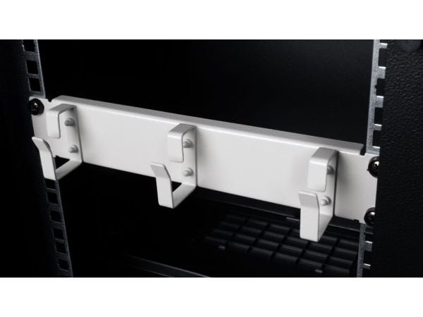 Equip EZMR-10-G, Kabelring, Hvit, Metall, 1U, 25,4 cm (10"), 254 mm