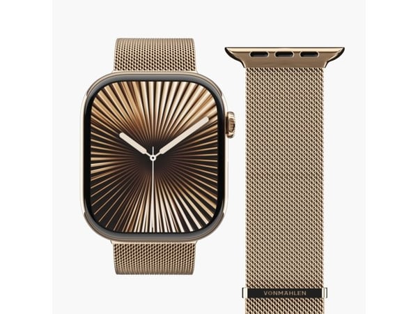 Vonmählen Milanese Loop 2, Klokkereim, Apple, Watch, Rustfritt stål, 40/41/42 mm
