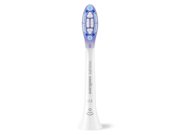 Philips Sonicare G3 Premium Gum Care HX9052 - Utskiftningsbørstehode - for tannbørste - hvit (en pakke 2)