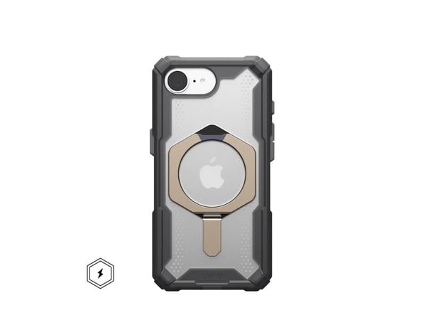 UAG Plasma XTE Magsafe - suojakotelo iPhonelle 16e (2025) yhteensopiva MagSafe (tuhka/titaani) kanssa