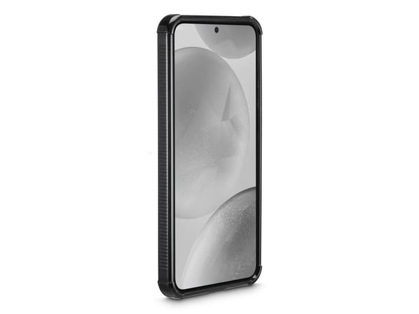 Hama Extreme Protect - Bagsidecover til mobiltelefon - D3O, polykarbonat (PC) - sort - for Samsung Galaxy S25+