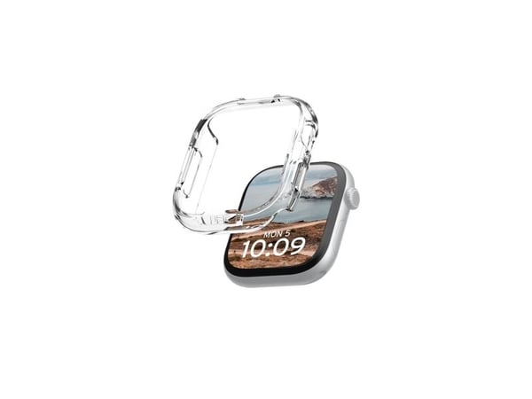 Urban Armor Gear 1A4417114G4G, Etui, Smartklokke, Gjennomsiktig, Apple, Watch Series 10: 46mm., Polykarbonat (PC)
