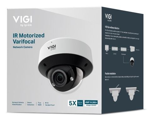 TP-Link VIGI InSight S245ZI, IP-sikkerhetskamera, Utendørs, Koblet med ledninger (ikke trådløs), 200 m, 120 dB, Tak