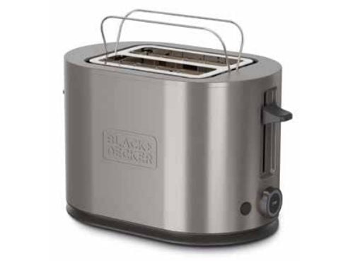 Black & Decker BXTO901E, 2 skiver, Rustfritt stål, Rotasjon, 900 W, 14,5 cm, 4,2 cm