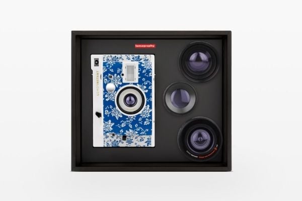 Lomography Lomo'Instant, blå, hvit, 0,4 - 8, automatisk, 1/125 sek/side, AAA, 6 V