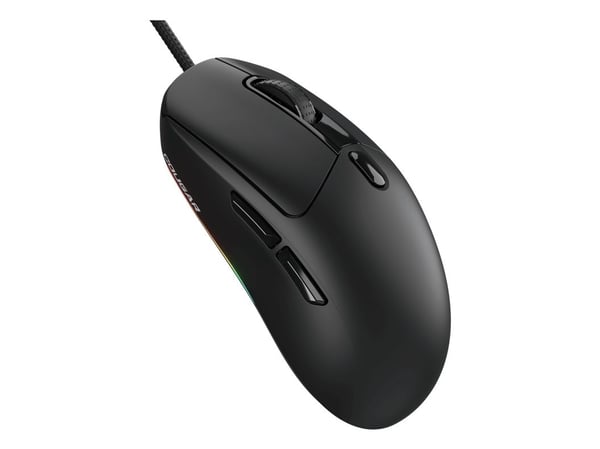 COUGAR CGR-WLMB-MINEO, Ambidekstriøs, Optisk, USB Type-A, 6200 DPI, Svart
