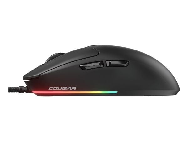 COUGAR CGR-WLMB-MINEO, Ambidekstriøs, Optisk, USB Type-A, 6200 DPI, Svart