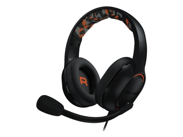 COUGAR Gaming Dive, Kabel, Spela, 20 - 20000 hz, 300 g, Headset, Svart
