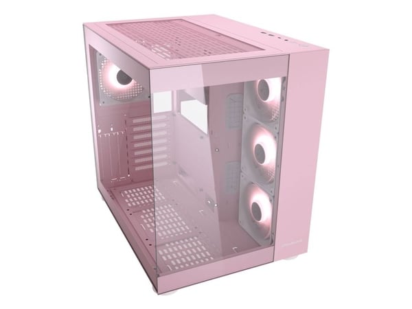 COUGAR CGR-5KA1P-RGB, Midi Tower, PC, Rosa, ATX, Micro ATX, Mini-ITX, Spilling, Multi