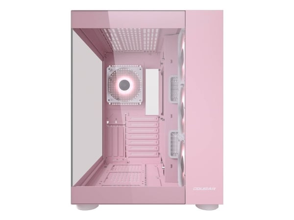 COUGAR CGR-5KA1P-RGB, Midi Tower, PC, Rosa, ATX, Micro ATX, Mini-ITX, Spilling, Multi
